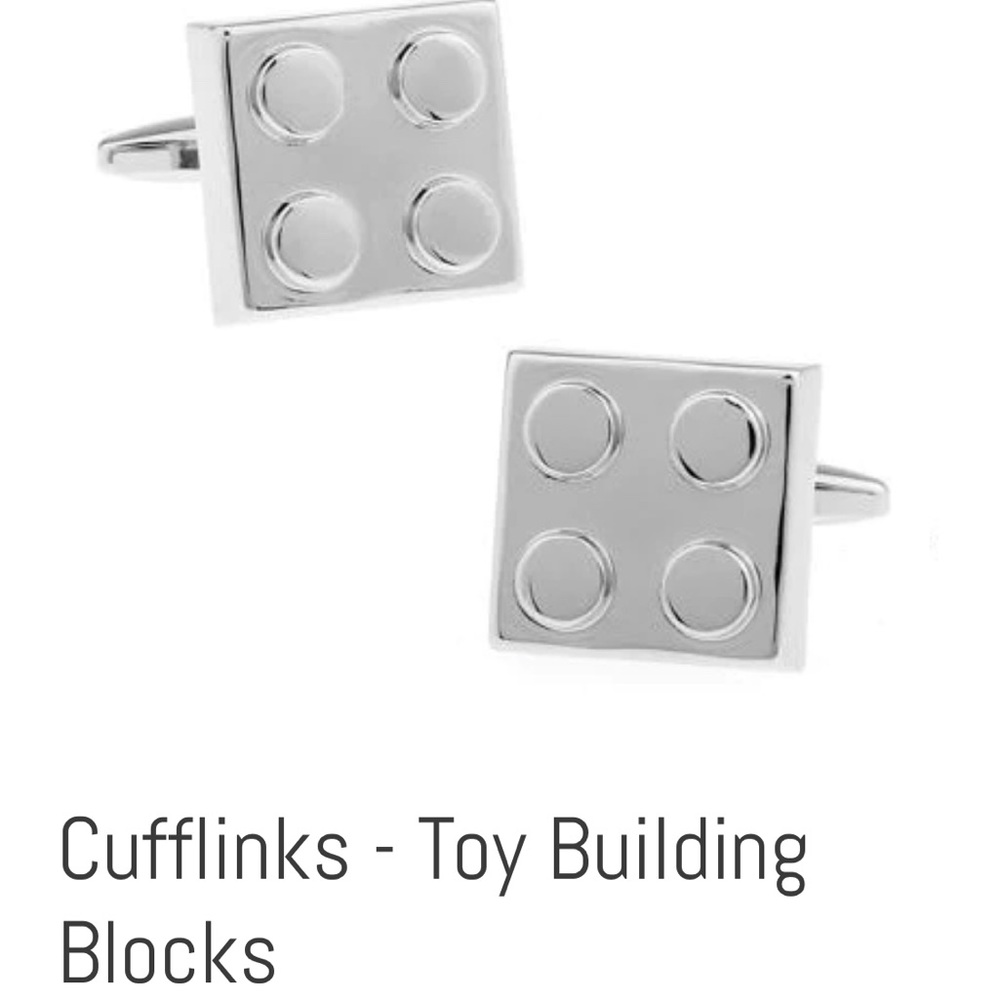 Building Block Cuff Links